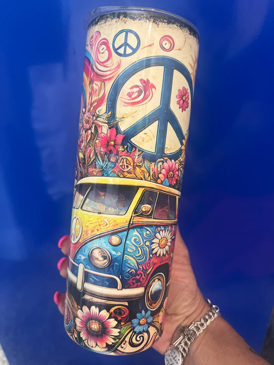20 oz Tumbler - Retro Vibes