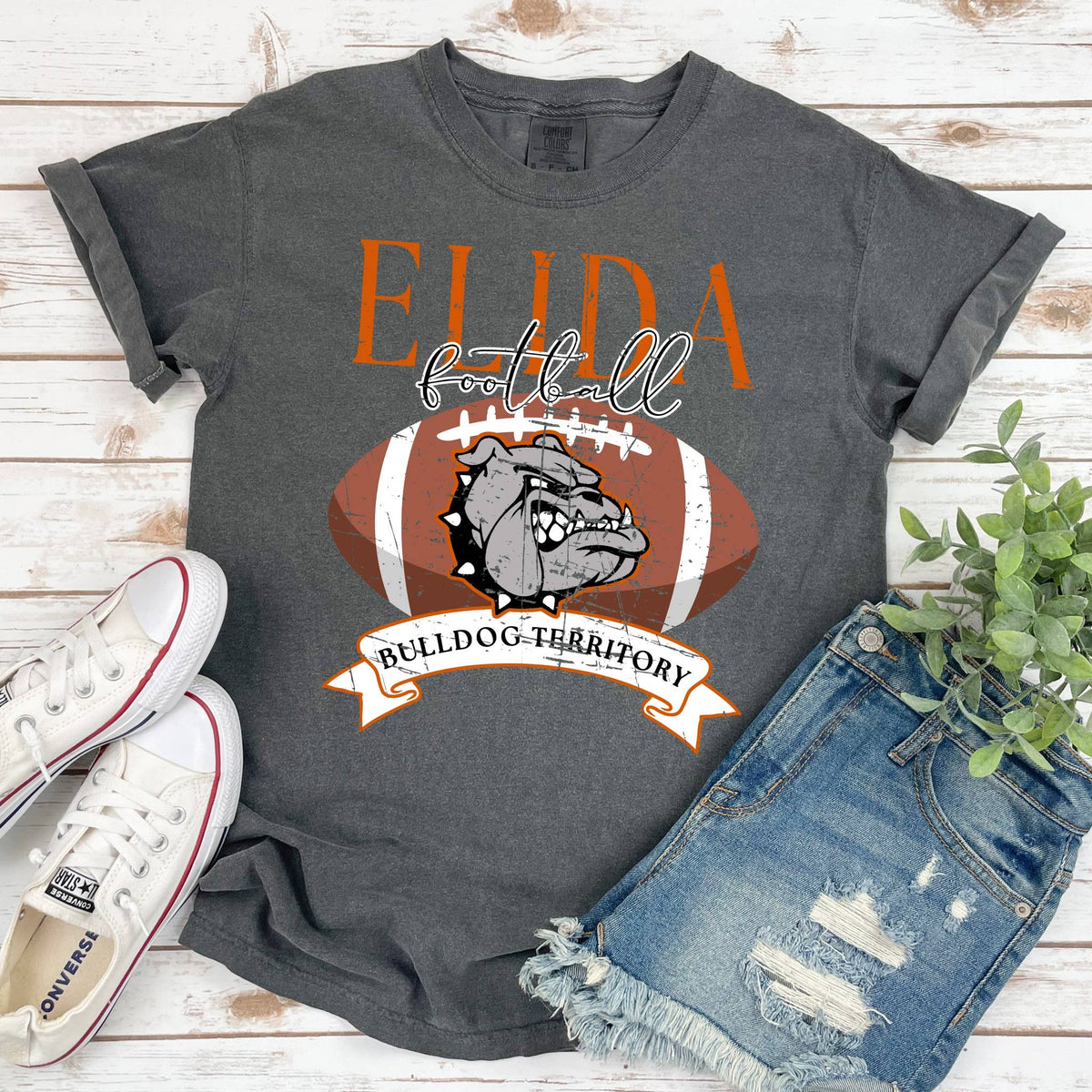 MASCOT TERRITORY FOOTBALL TEE: M