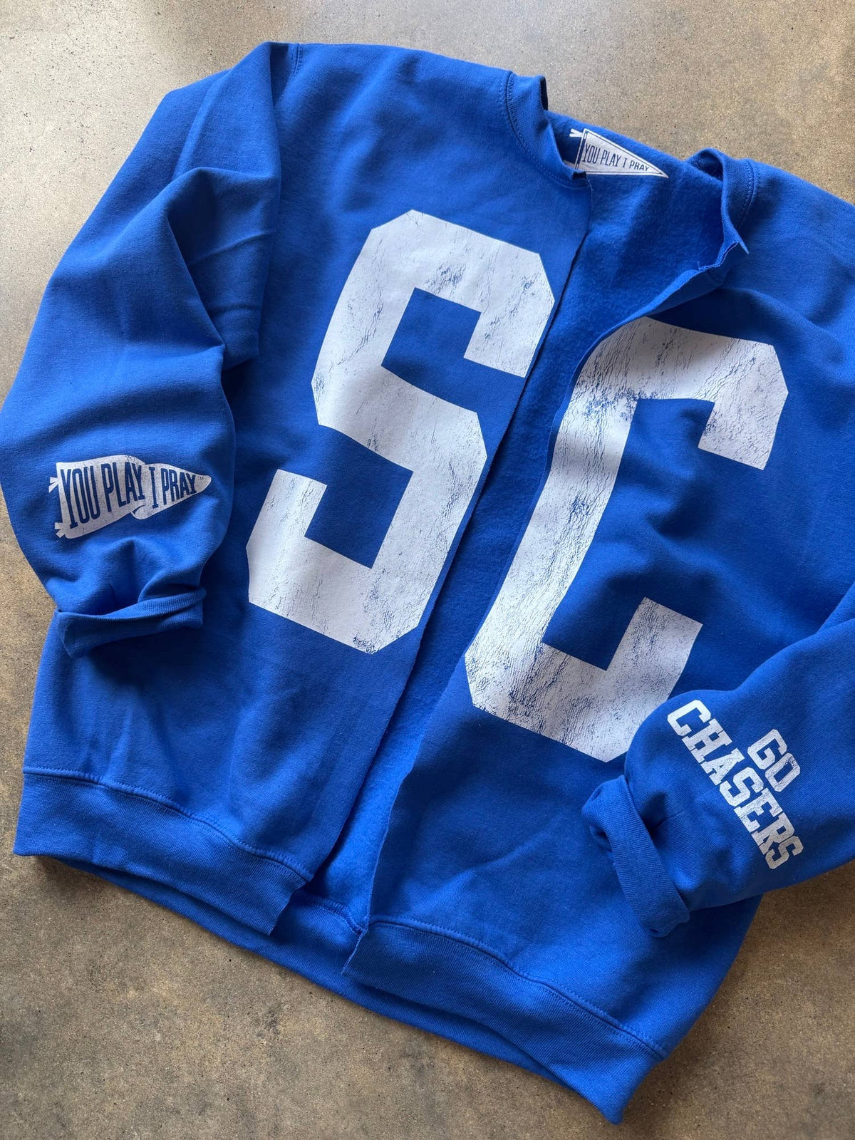 Custom #1 Fan™ | Gameday Cardigan | Football Mom Sweatshirt: L