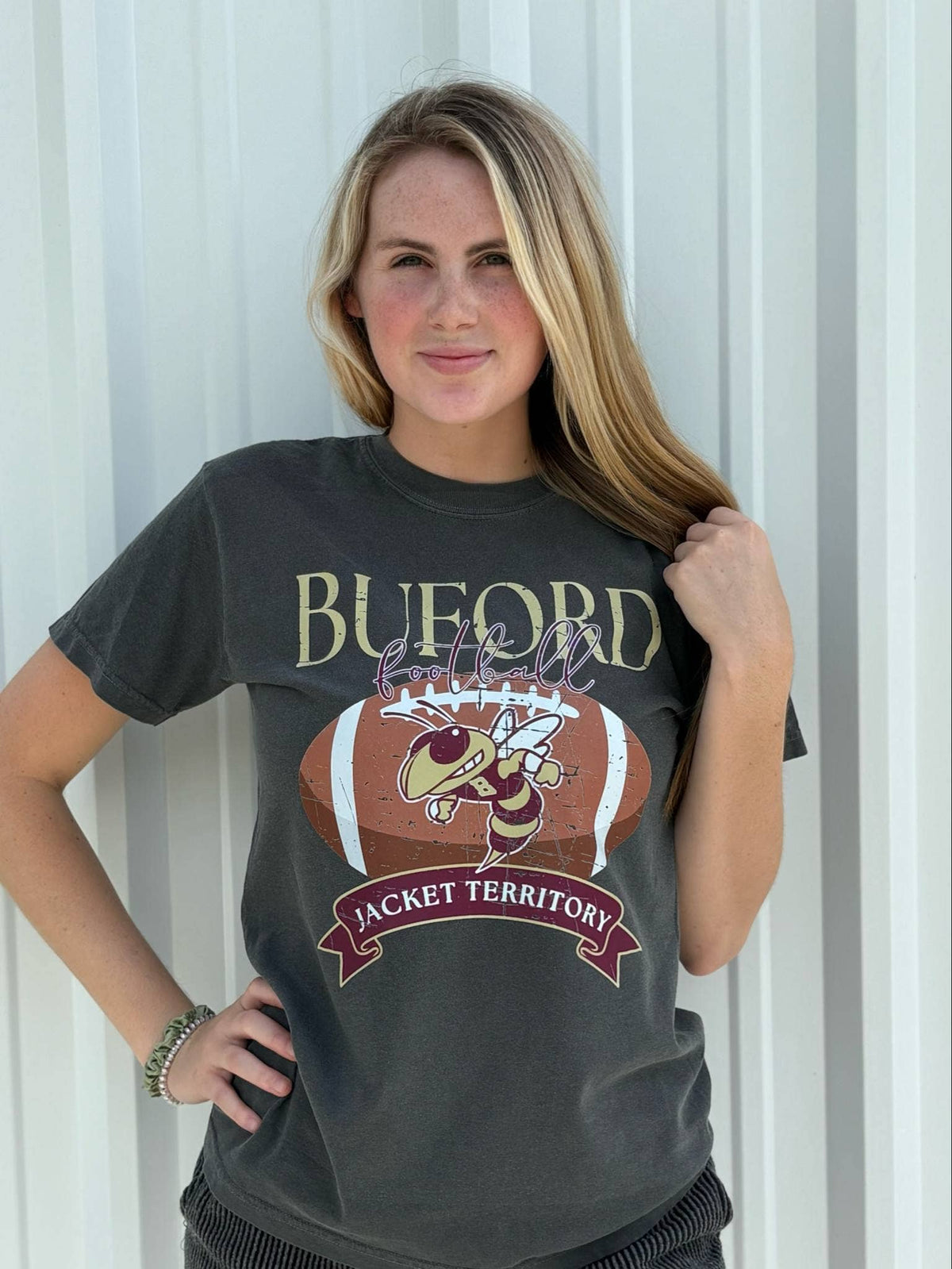MASCOT TERRITORY FOOTBALL TEE: L