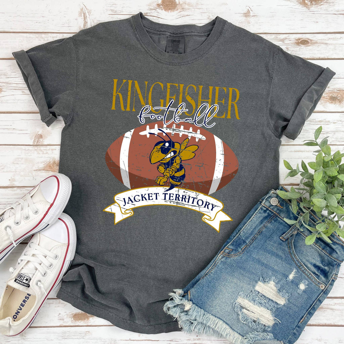 MASCOT TERRITORY FOOTBALL TEE: S