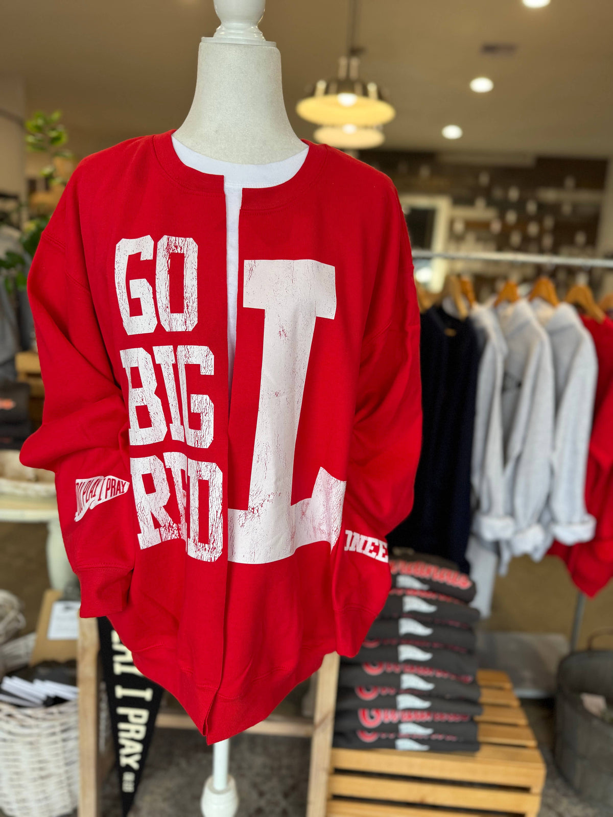 Custom #1 Fan™ | Gameday Cardigan | Football Mom Sweatshirt: XL